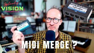 MIDI Merging & How this little box can help you / MIDI Solutions Quadra Merge