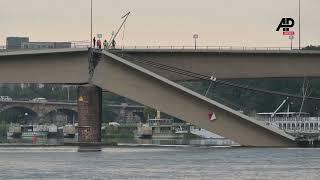 Dresden bridge collapses into river Elbe, no casualties, fatalities