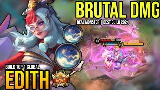 EDITH BEST BUILD 2024 | BUILD TOP GLOBAL EDITH GAMEPLAY | MOBILE LEGENDS