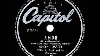 1944 HITS ARCHIVE: Amor - Andy Russell