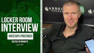 Kristaps Porzingis: Nikola Jokic is a Basketball Mastermind | Celtics Postgame Interview 1/19/24