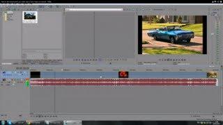 How to make a slowmotion effect in Sony Vegas Pro tutorial - 1080p