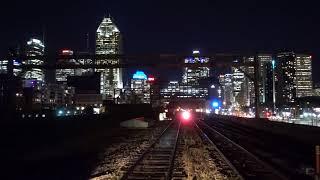 Backing into Montreal's Gare Centrale (Central Station)