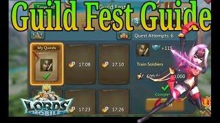 Lords Mobile Guild Fest Guide