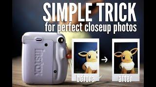 SIMPLE TRICK for Taking Great Macro and Closeup Photos with Fujifilm Instax Cameras