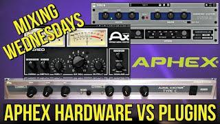 REAL 80's Aphex Exciter Type C vs Waves Aural Exciter & Audiothing Type B