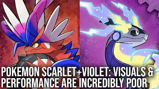 Pokémon Scarlet / Pokémon Violet -  DF Tech Review - Incredibly Poor Visuals + Performance