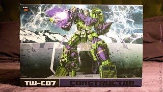 Unboxing Toyworld Constructor (aka Third Party Masterpiece Devastator)