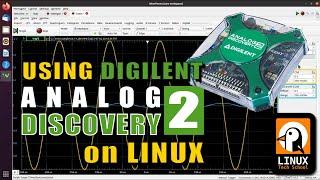 Using Digilent Analog Discovery 2 on LINUX