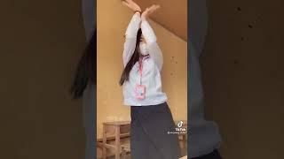 Cute Girl Student Cambodia Dance  In TikTok 2022