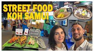 KOH SAMUI STREET FOOD TOUR in THAILAND  | Fisherman's Village Night Market