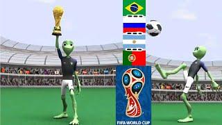 Dame Tu Cosita na Copa do Mundo no Qatar 2022 - Jogando futebol com Cristiano Ronaldo, Neymar, Messi