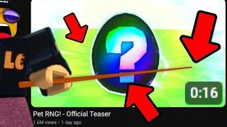 i Spent 3 HOURS WATCHING 16secs Trailer & FOUND LOTS SECRETS in Pet RNG