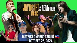 Live Concert October 25, 2024 at The District One Taguig,Philippines JAYHEART, AERA & SweetNotes