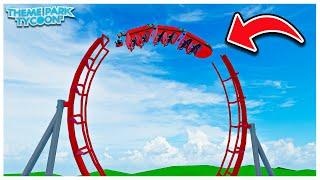 I Build This IMPOSSIBLE Rollercoaster in Theme Park Tycoon 2!