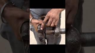 Amazing Process! How Mechanic Rebuilds Broken U-Hook Without Hassle #restoration  #shorts