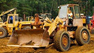 Historische Baumaschinen und Kippertreffen in Technikpark Altmark, Deutschland 2024