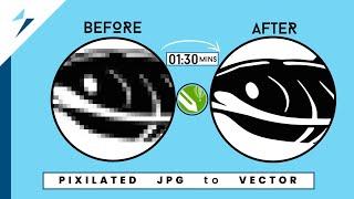 Transform Low-Res to High-Res Vector | CorelDraw Hack | Less than 2 minutes