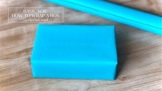 How to Wrap a Box Basic Gift Wrap | Tutorial Bungkus Kado Simpel & Mudah | Gift Wrapping #4