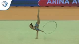 Arina AVERINA (RUS) - 2018 Rhythmic Europeans, all around final hoop