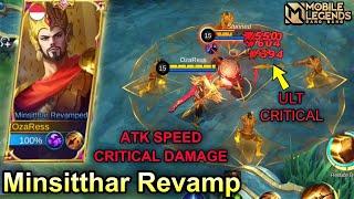 New Revamped Minsitthar Ranked Mode Gameplay - Mobile Legends Bang Bang