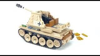 General Jim's Toys and Bricks Set  WW2 German Tank Destroyer SD.KFZ.138 Marder III