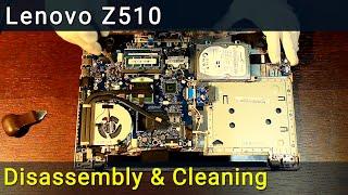 Lenovo Z510 Disassembly and Fan Cleaning