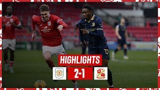 Match Highlights: Crewe Alexandra vs Swindon Town
