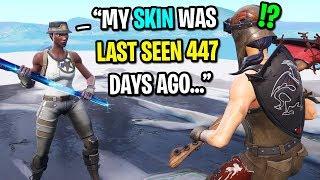 I got CARRIED by a rare RECON EXPERT in Fortnite... (Rarest Skin in Fortnite)