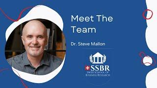 Meet the Team - Dr. Steve Mallon