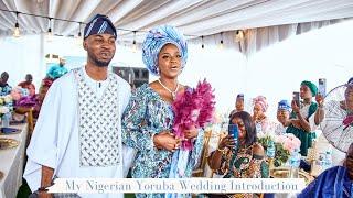 NIGERIA YORUBA INTRODUCTION CEREMONY | Vlog | Fola Omotosho