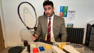 ASMR: A Meticulous Tennis Racket Inspection