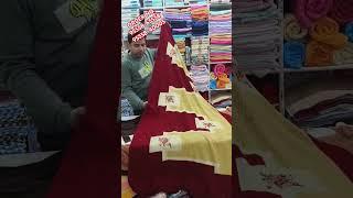 FANCY SHAWL WITH WORK...ORDER NO.95558-65558. #fancy 95558-40005