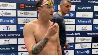 Barry McClements - Para Swimming World Championships 2023 - Day 6