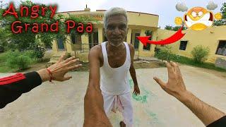 ANGRY GRANDPA vs PARKOUR ( Crazy Parkour POV )