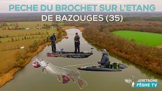 Pêche du Brochet sur l'étang de Bazouges (35)