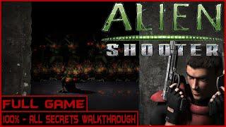 Alien Shooter | Full Game | 100% - All Secrets | Walkthrough No Commentary | [PC]