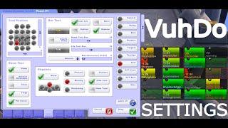 VuhDo - how to setup (Dragonflight 10.2.7 WoW addon)