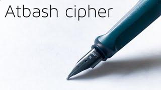 How To Write in Atbash Cipher