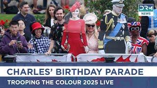 King Charles’ Birthday Parade | rooping the Colour 2025 | AQ1G