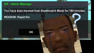 BANNED IN A SAMP SERVER |SAMP