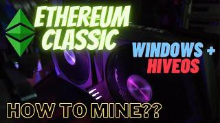 How to mine ETC on Windows & Hiveos using Nicehash