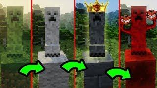 HOW THE CREEPER AND ITS LIFE CYCLE IN MINECRAFT ~ CREEPERS AMONG US ~ EVOLUTION AND TROLLING