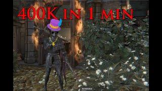 Bloodborne 400k Blood echoes farming in 1 min (2019)