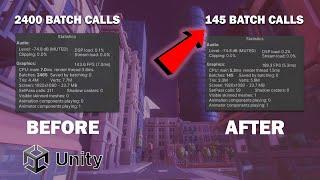 Unity 3D Game Design | Optimize Large Scenes