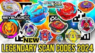 BEYBLADE BURST SCAN CODES LEGENDARY 2024 | BEYBLADE BURST APP NEW