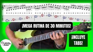 The Best Guitar Techniques Routine in 30 minutes