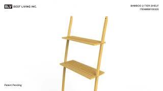 Bamboo 2 Tier Shelf BB100320