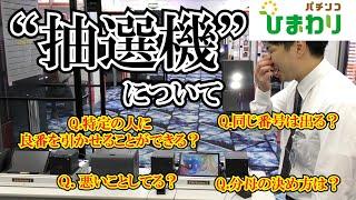 【抽選】抽選機について。