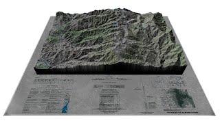 Visualizar una carta topográfica en 3D con ArcGIS Pro